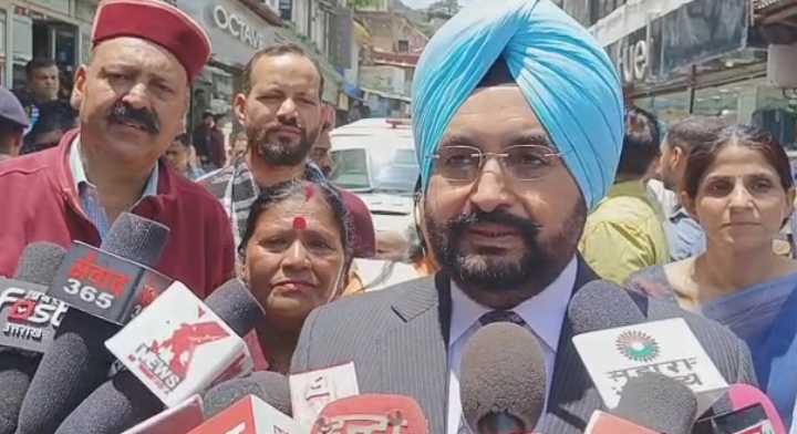 माल रोड देखने पहुंचे मुख्य सचिव