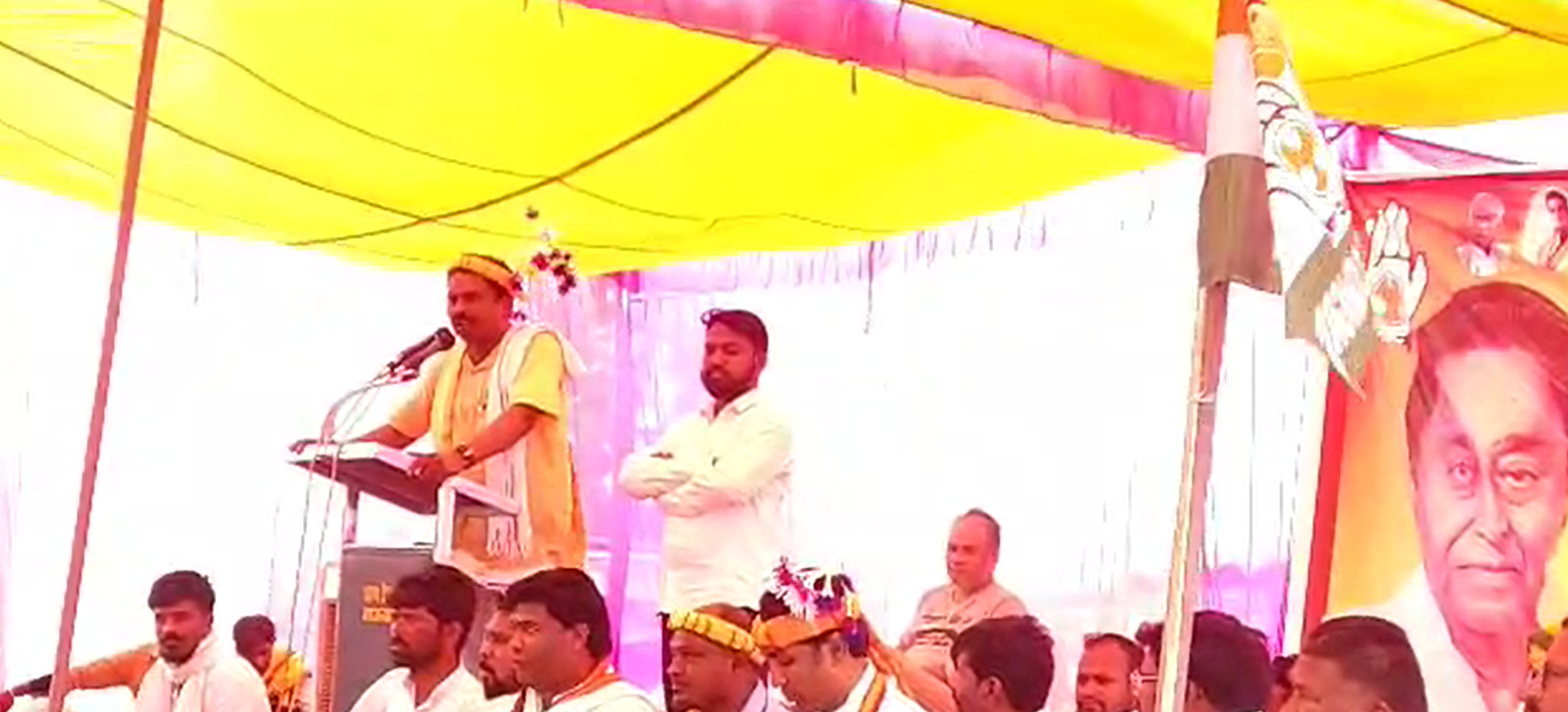 युवा कांग्रेस अध्यक्ष ने साधा भाजपा पर निशाना