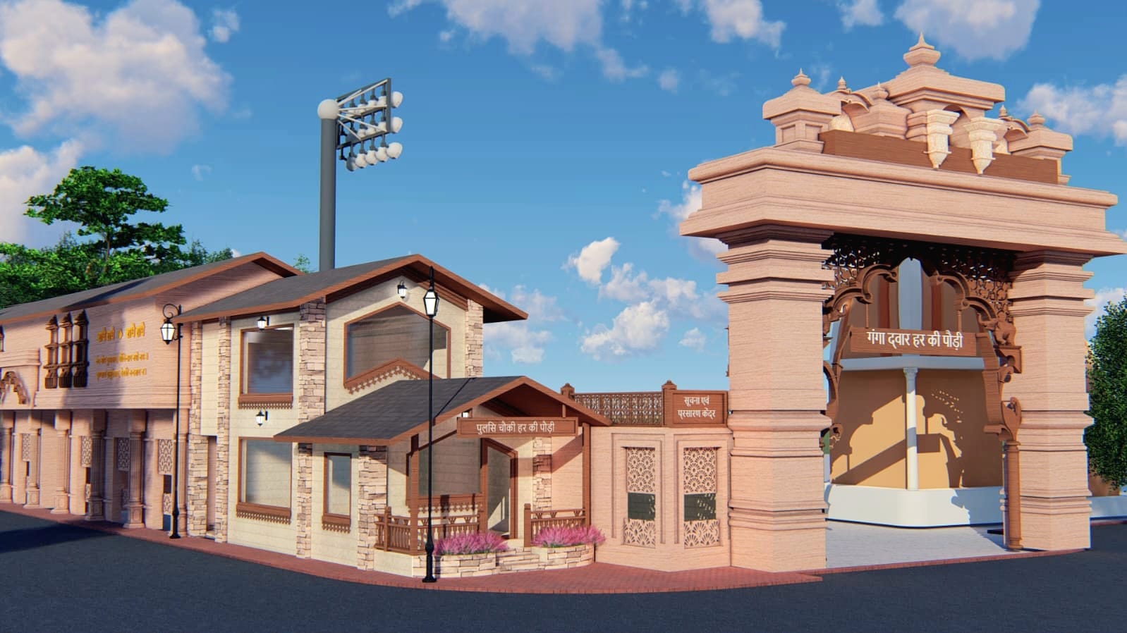 हर की पौड़ी  कॉरिडोर की तस्वीर आई सामने