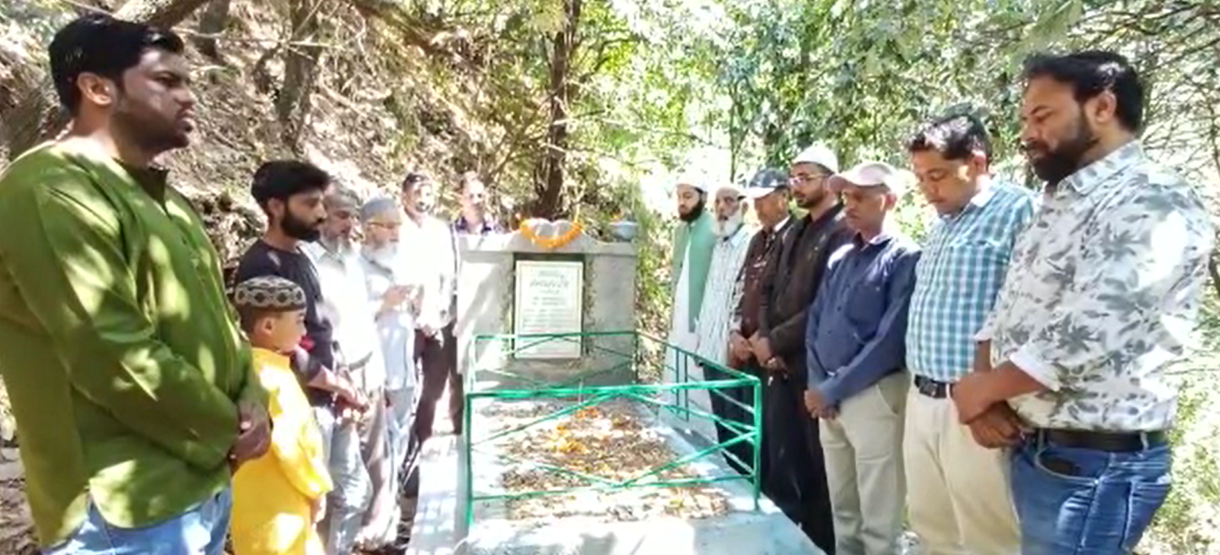 स्वतंत्रता सेनानी अब्बास तैयब को याद किया