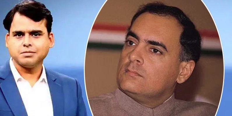 पत्रकार अभिषेक उपाध्याय को आखिर क्यों याद आए राजीव गांधी? 