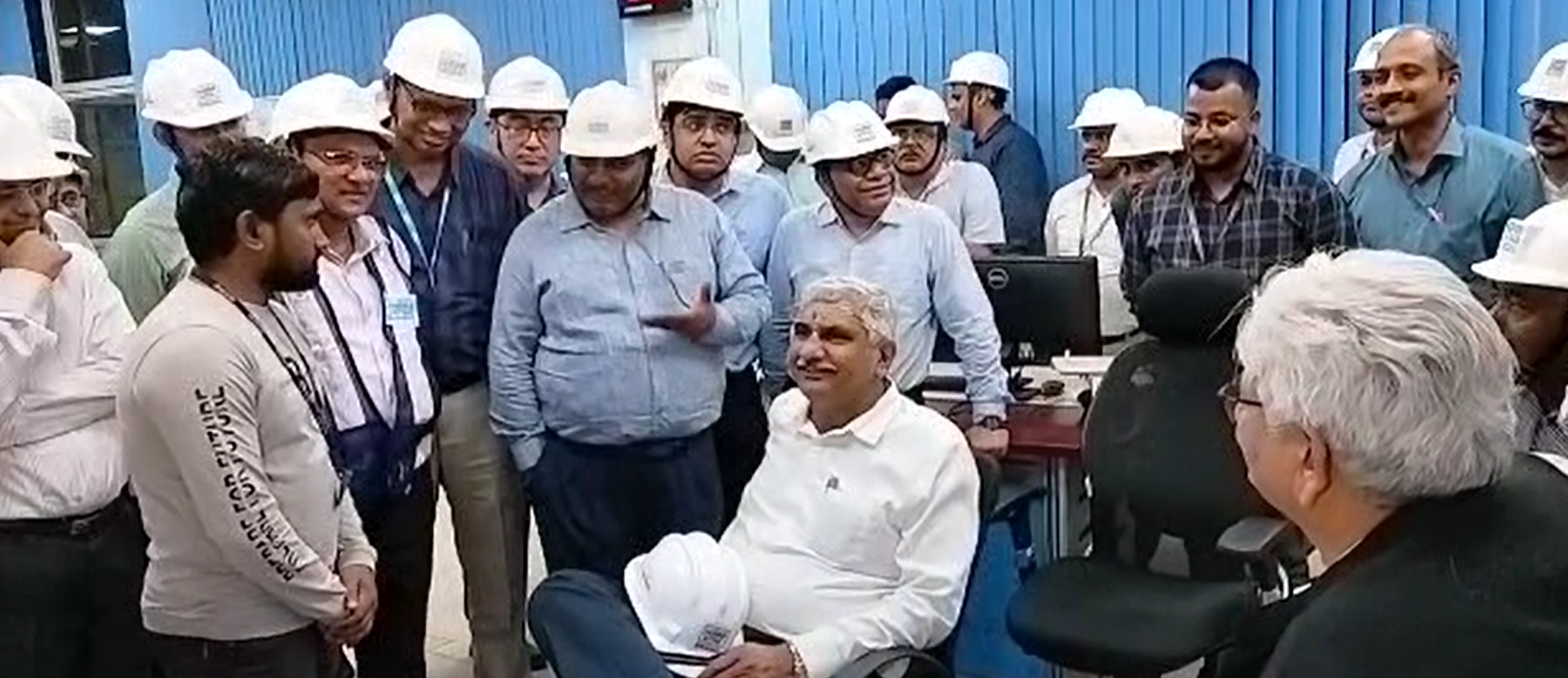 एनटीपीसी लिमिटेड का निरीक्षण व दौरा