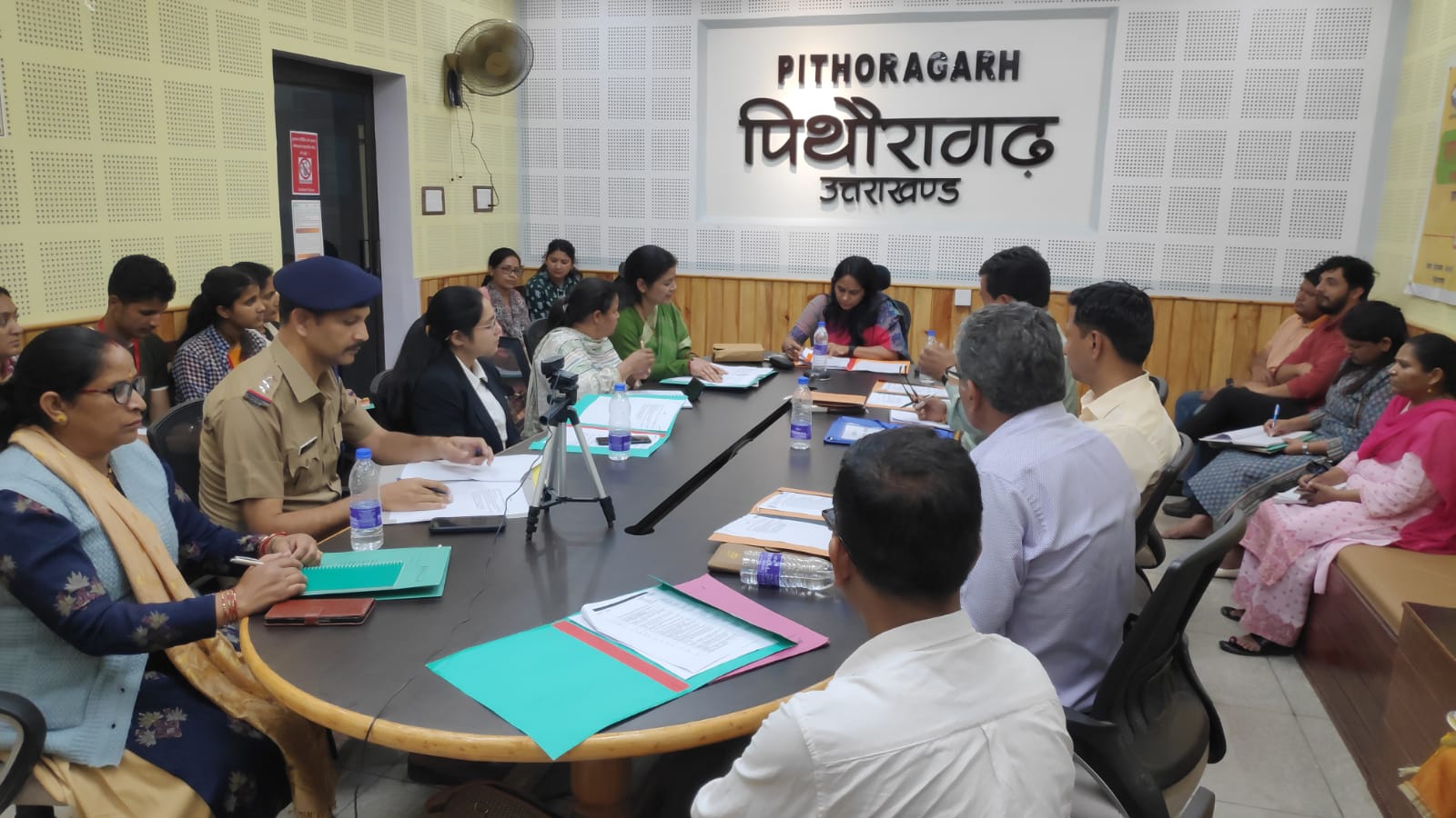 बाल संरक्षण समिति की हुई त्रैमासिक बैठक