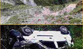 पिथौरागढ़ खाई में कार गिरने से हुआ हादसा