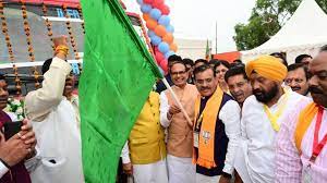 बालाघाट से गौरव यात्रा पहुंची डिंडोरी