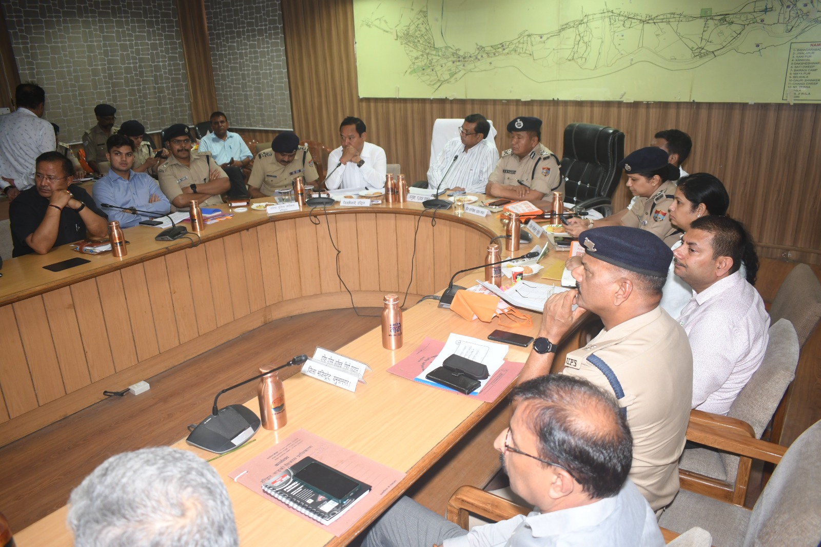 एसडीएम की अध्यक्षता में हुई बैठक