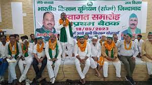 किसान यूनियन के प्रवक्ता का जोरदार स्वागत