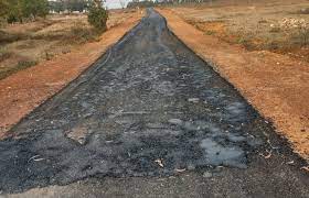 प्रधानमंत्री ग्रामीण सड़क निर्माण की खुली पोल