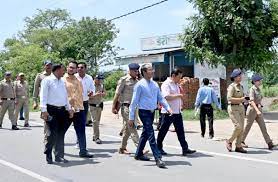 जिलाधिकारी ने मेले की व्यवस्थाओं का लिया जायजा