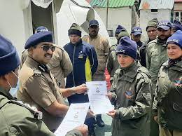 डीजीपी अशोक कुमार ने सुरक्षा व्यवस्था का लिया जाएजा