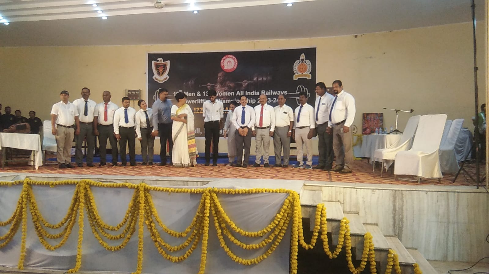 आल इंडिया रेलवे पावर लिफ्टिंग चैंपियनशिप की शुरुआत
