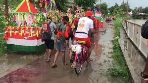 साइकिल से हरिद्वार पहुंचा कांवड़िया