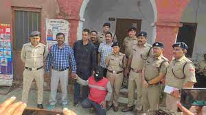 एसटीएफ और पुलिस की टीम ने सयुंक्त कार्यवाही की