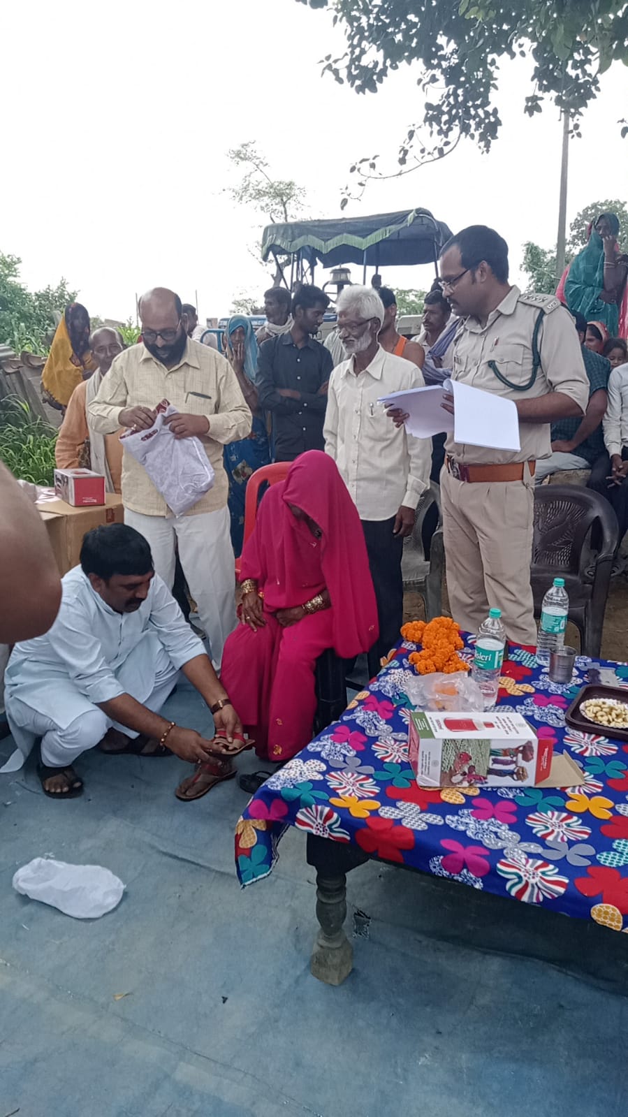 सिंगरौली में मुख्यमंत्री चरण पादुका कार्यक्रम हुआ