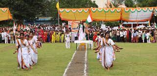 उत्साह पूर्वक मनाया गया आजादी का पर्व