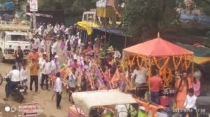 धर्म जागरण विभाग ने निकाली कावड़ यात्रा