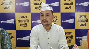 मैहर में आम आदमी पार्टी ने किया प्रदर्शन