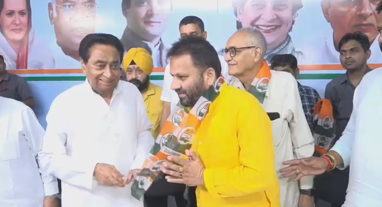 गिरिजा शंकर शर्मा ने की कांग्रेस जॉइन