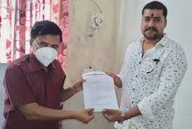 मैहर जन समस्या समिति ने सौंपा तहसीलदार को ज्ञापन