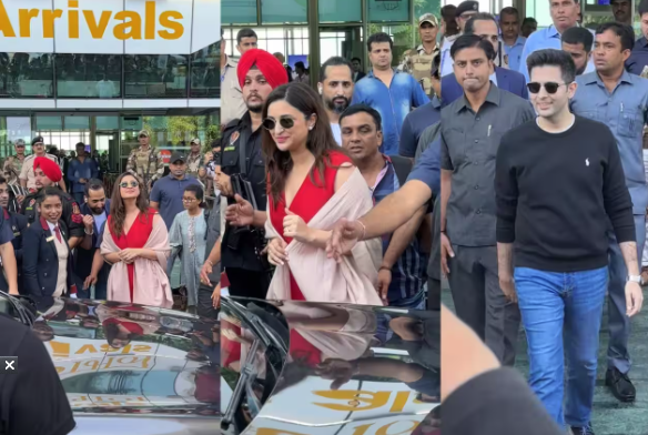 शादी के लिए उदयपुर पहुंचे परिणीति-राघव