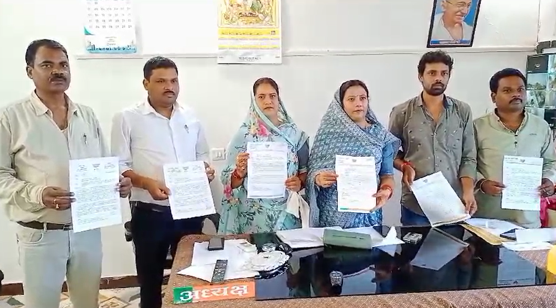 शहपुरा जिला बनाने के लिए लिखित समर्थन