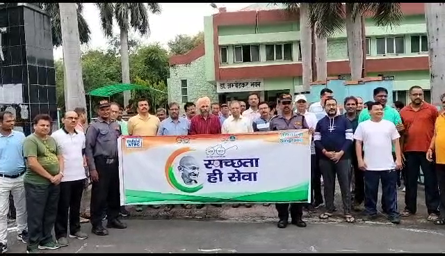 स्वच्छ्ता ही सेवा अभियान का आयोजन