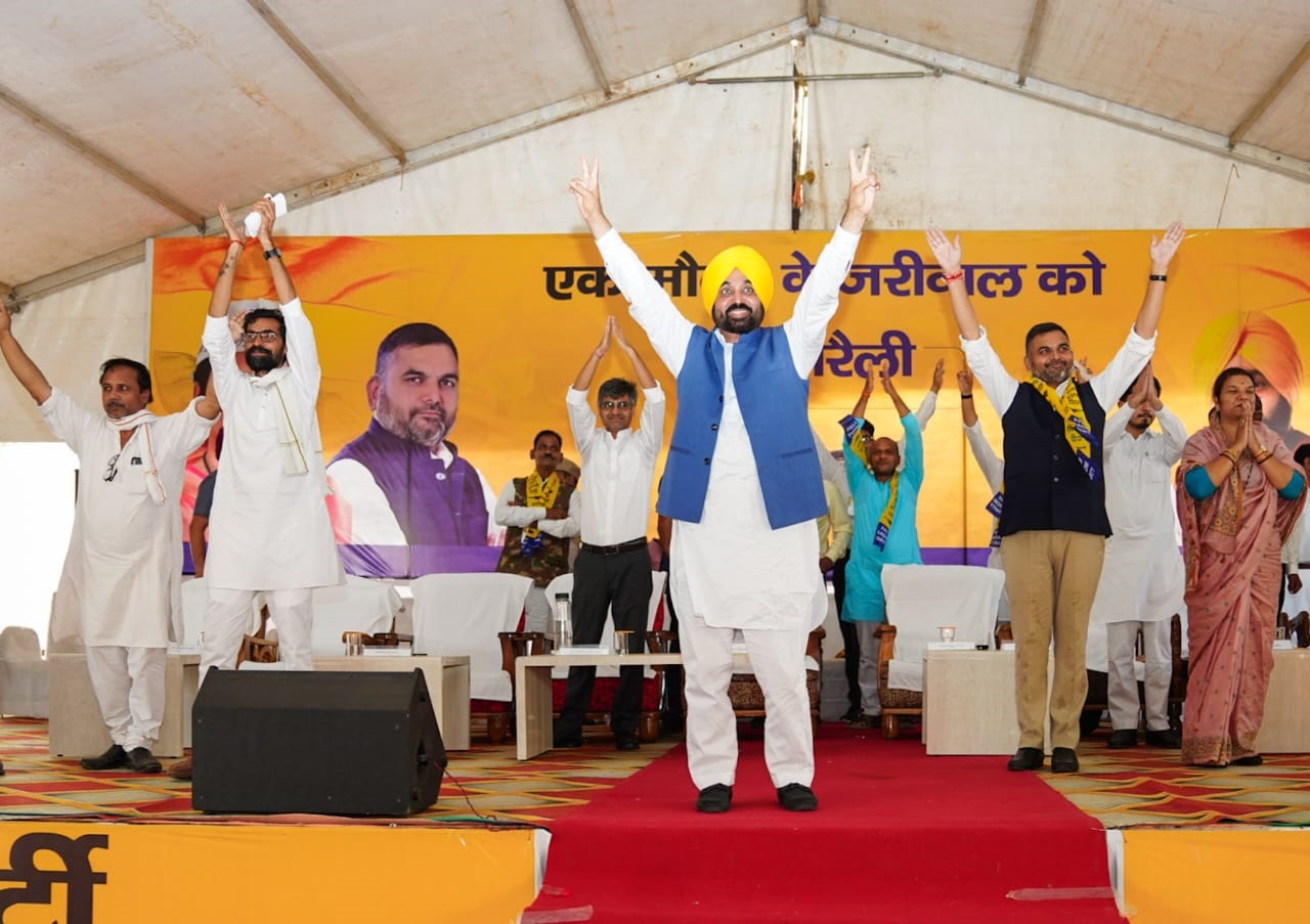 आम आदमी पार्टी का धुआंधार प्रचार