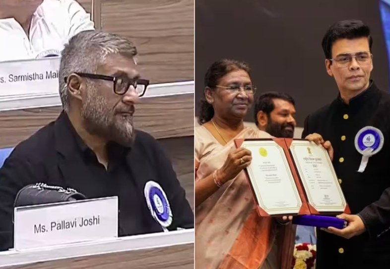 करण जौहर को अवार्ड लेता देख विवेक अग्निहोत्री का आया अजीब रिएक्शन 