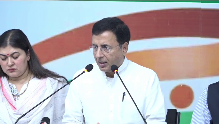 कांग्रेस नेता सुरजेवाला का भाजपा पर निशाना