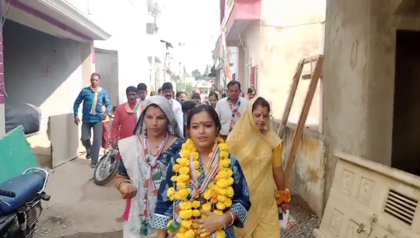 खातेगांव में चुनाव प्रचार पूरे शबाब पर