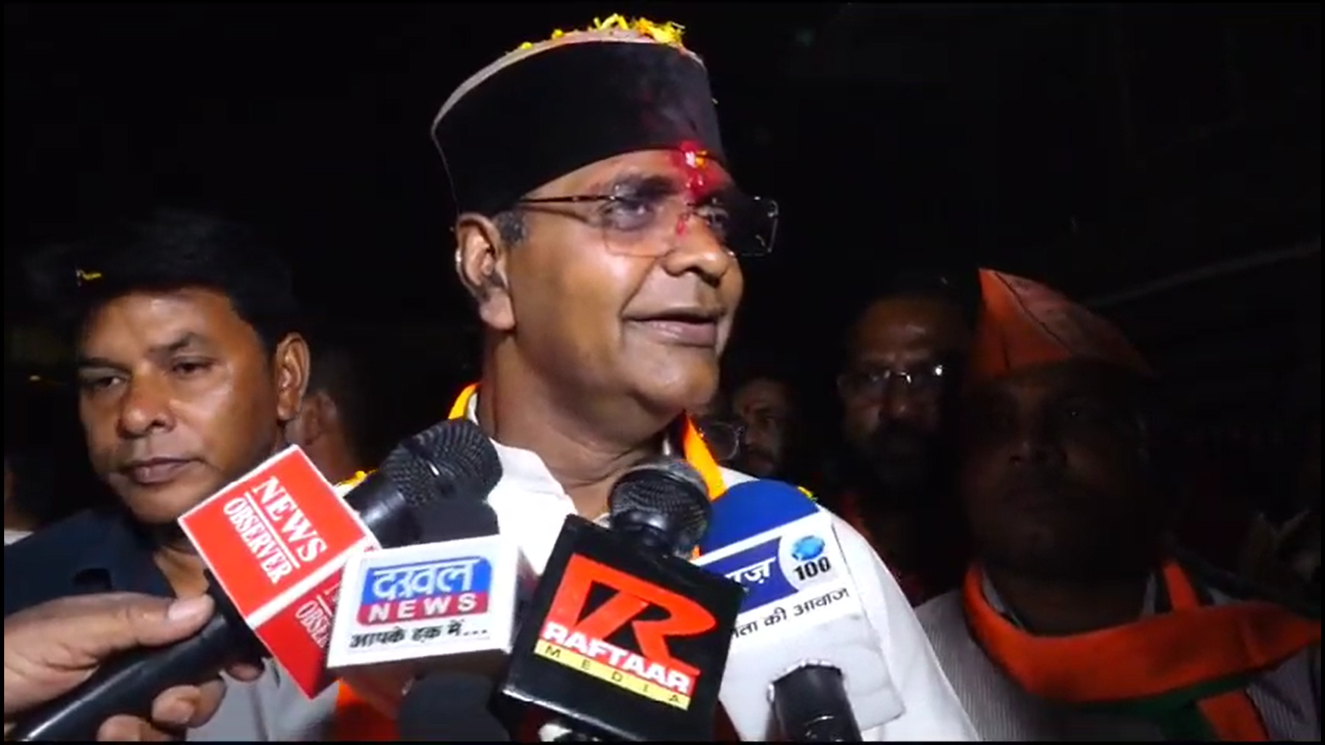 भाजपा प्रत्याशी विश्वास सारंग बोले