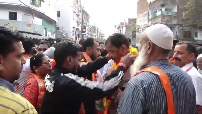 ध्रुव नारायण सिंह का आरिफ मसूद पर निशाना