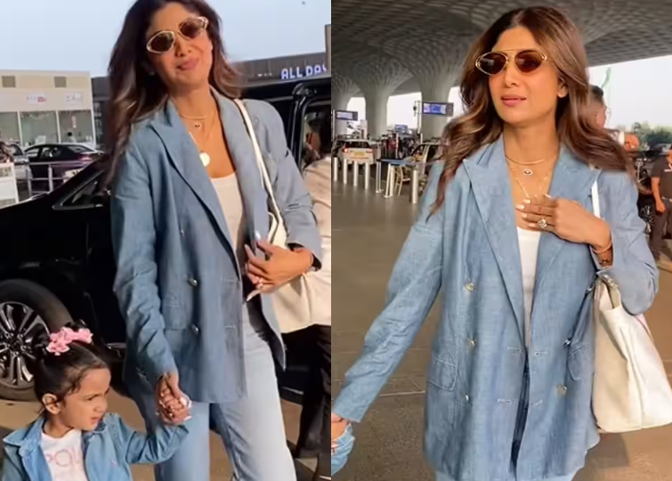 शिल्पा शेट्टी का लुक हो रहा है तेजी से वायरल 