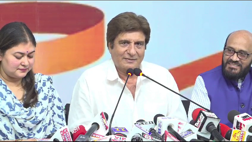 राज बब्बर ने राम मंदिर के मुद्दे पर भाजपा को घेरा