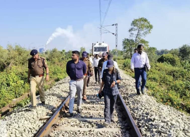 रेल मार्ग का संयुक्त निरीक्षण
