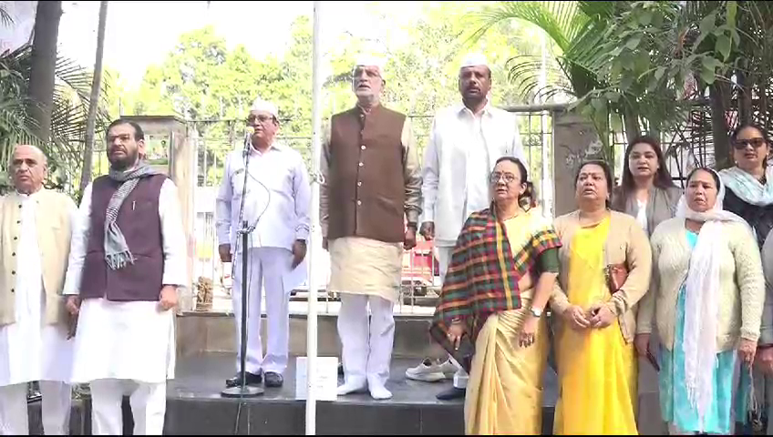 कांग्रेस ने मनाया 139 वां स्थापना दिवस