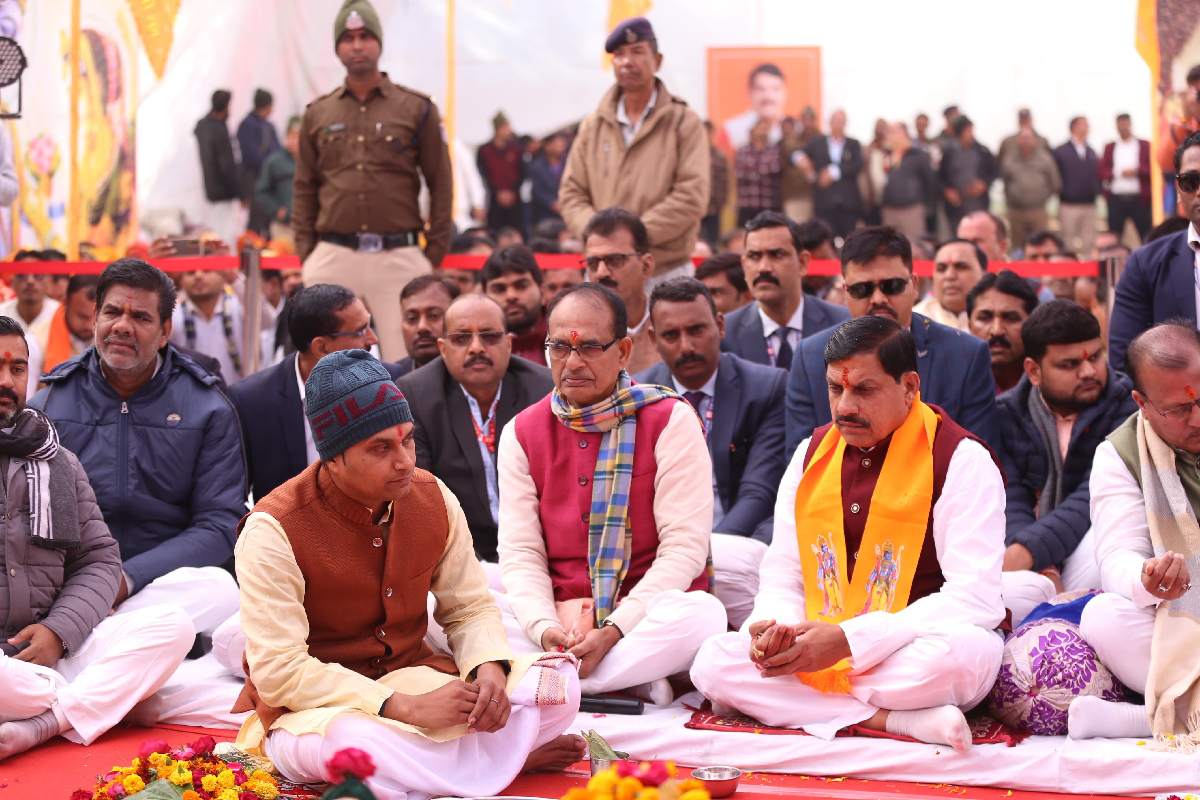 मुख्यमंत्री डॉक्टर मोहन यादव पहुंचे ओरछा