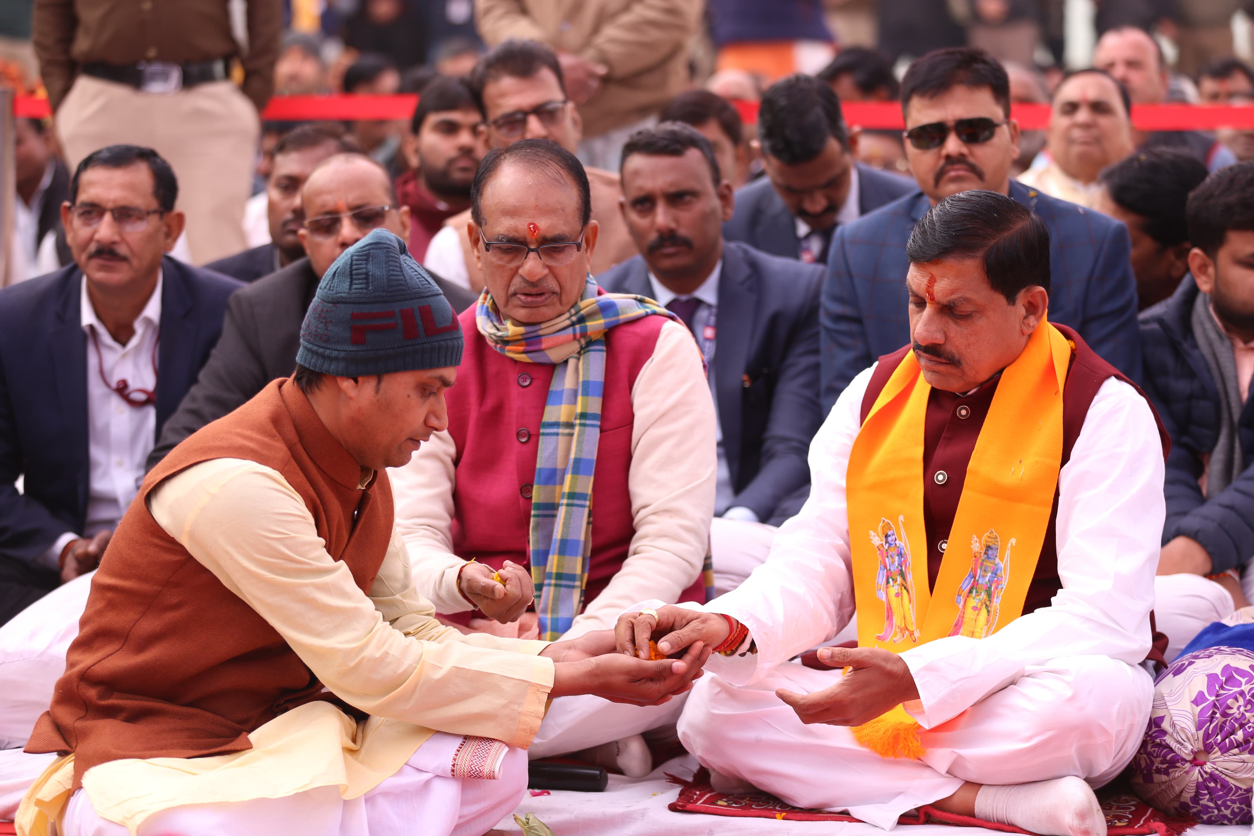 मुख्यमंत्री डॉक्टर मोहन यादव पहुंचे ओरछा