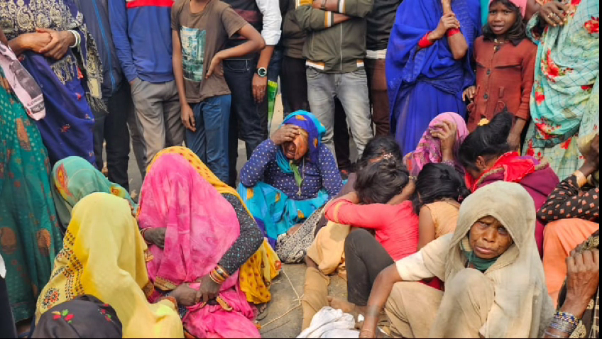 सड़क दुर्घटना में अधेड़ की गई जान