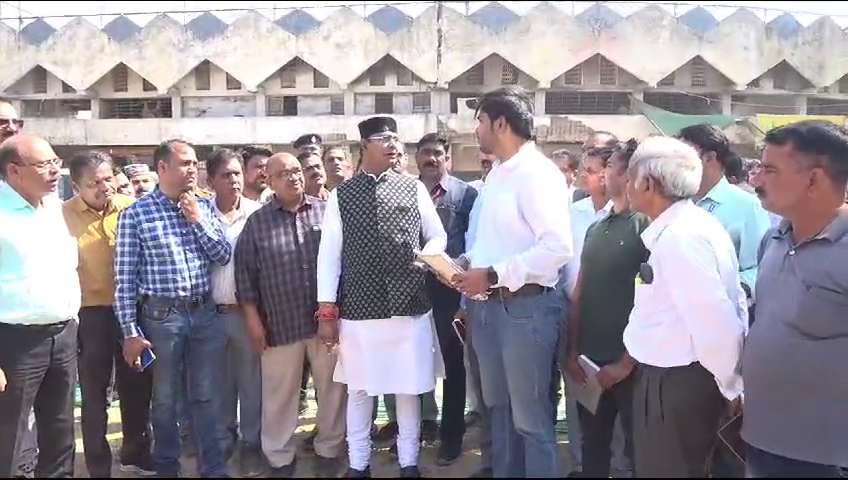  मंत्री सारंग ने की ऐशबाग आरओबी का किया निरीक्षण