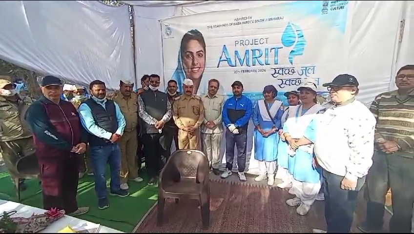 निरंकारी मिशन के द्वारा स्वच्छता कार्यक्रम आयोजित  