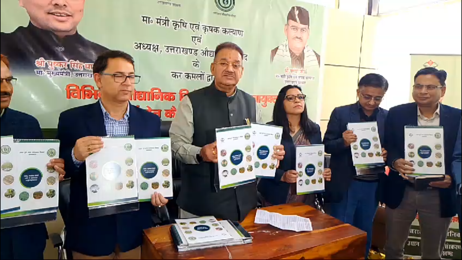 जोशी ने एनवल वर्क कैलेंडर जारी किया 