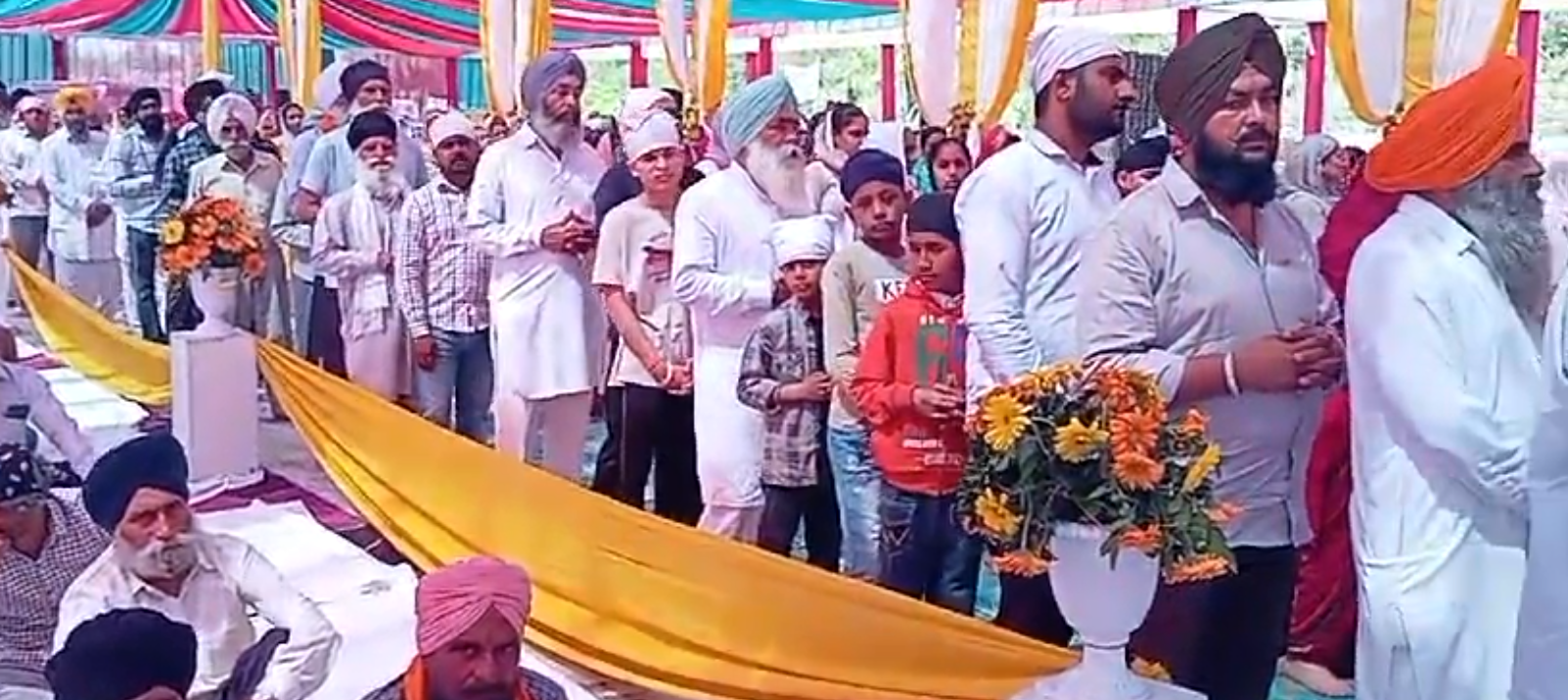 गुरु मत संत समागम का आयोजन  