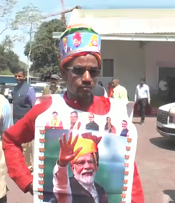 भाजपा के लिए  समर्पित हैं नंदराम गंधर्व 