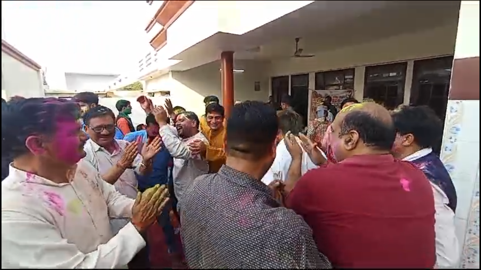 राष्ट्रीय स्वयं सेवक संघ का होली मिलन समारोह