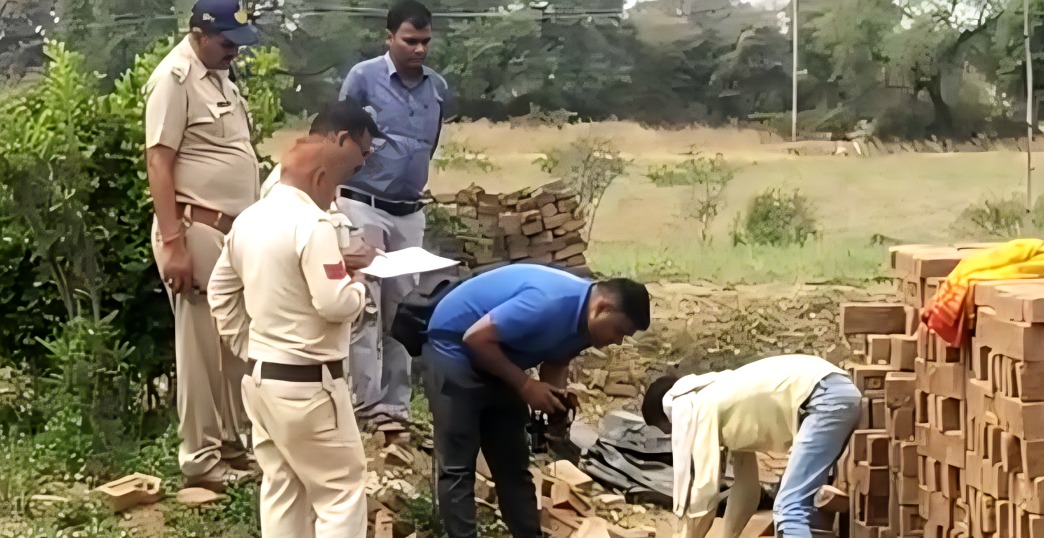 ईंट भट्टे में मिला पति पत्नी का शव 