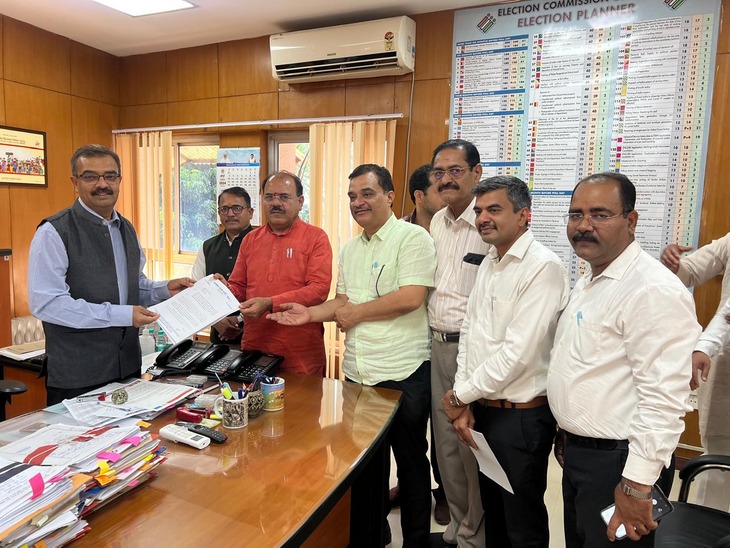 भाजपा ने की कांग्रेस की शिकायत 