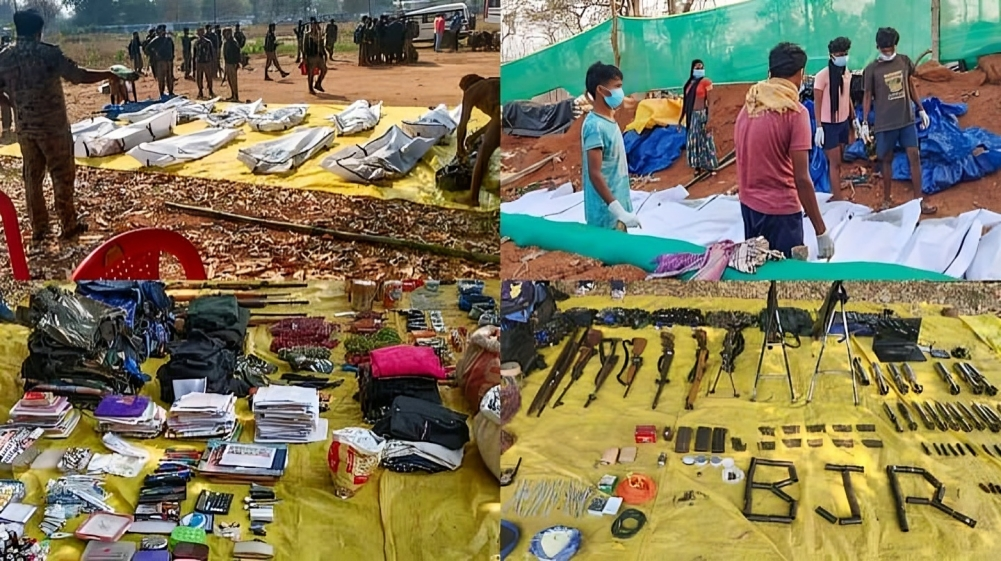 मारे गये नक्सलियों की शिनाख्तगी जारी 