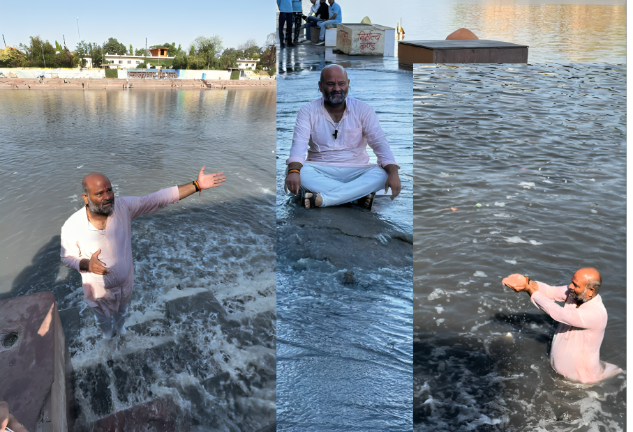 गंदा पानी मिलने से क्षिप्रा मैली 