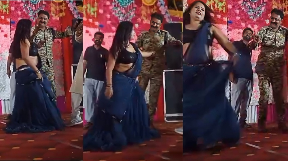 दरोगा का डांसर संग ठुमका लगाते वीडियो वायरल 